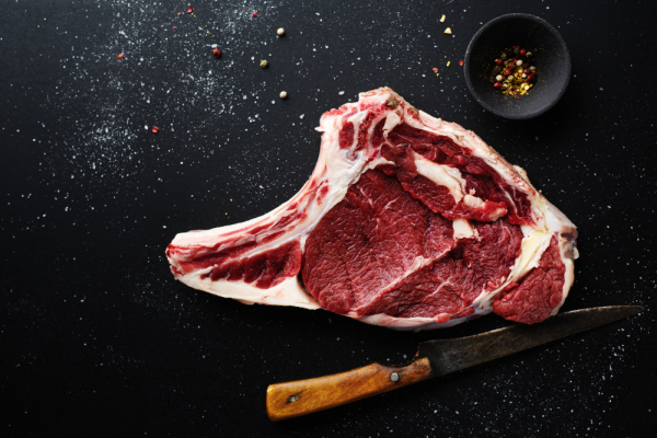 costata di carne perfetta