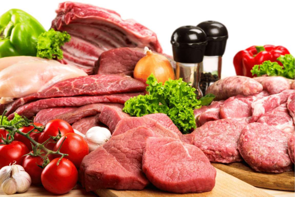 carne rossa e bianca
